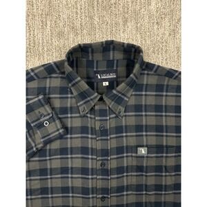 Local Boy Outfitters Button Up Dress Shirt Mens XL Plaid Long Sleeve Excellent